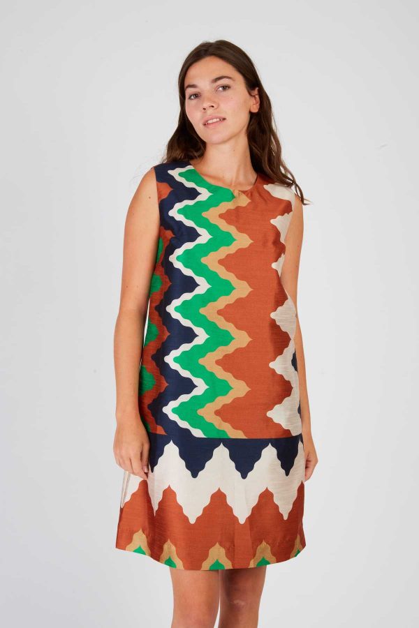 Robe courte imprimée PRATO - Image 7