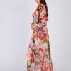 Robe longue imprimé fleurie PULCHERIE - Image 2