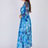 Robe longue imprimé fleurie PULCHERIE - Image 7