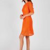 Robe courte unie en maille XARA - Image 2