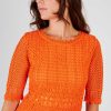 Robe courte unie en maille XARA - Image 5