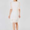 Robe courte unie en maille XARA - Image 6