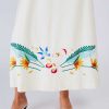 Robe longue brodée CARDAMONE - Image 3