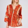 Blouse imprimée manches 3/4 LENNA - Image 2
