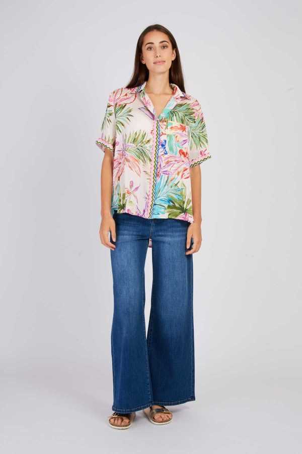 Chemise manches courtes LISETTE