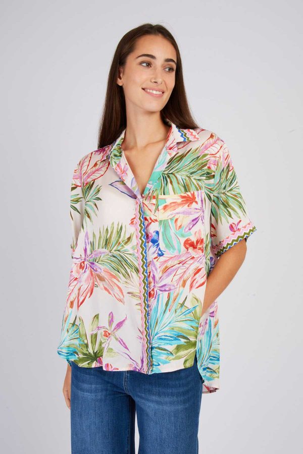 Chemise manches courtes LISETTE - Image 2