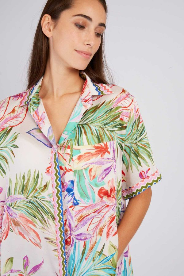 Chemise manches courtes LISETTE - Image 3