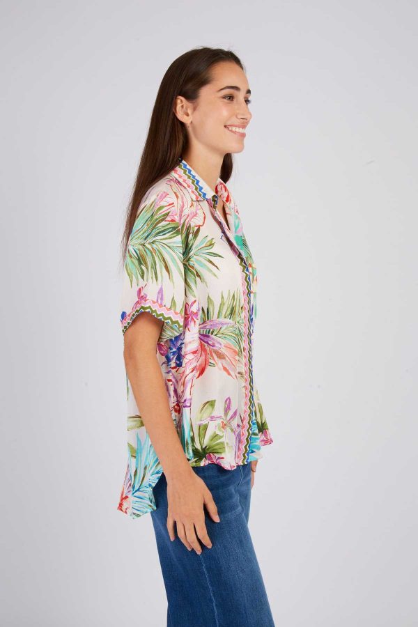 Chemise manches courtes LISETTE - Image 4