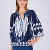Blouse imprimée manches longues LUCIANA - Image 2