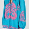 Blouse brodée manches longues BARBADES - Image 3