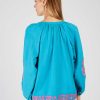 Blouse brodée manches longues BARBADES - Image 5