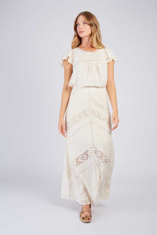 Blouse en dentelle BASTIANNE