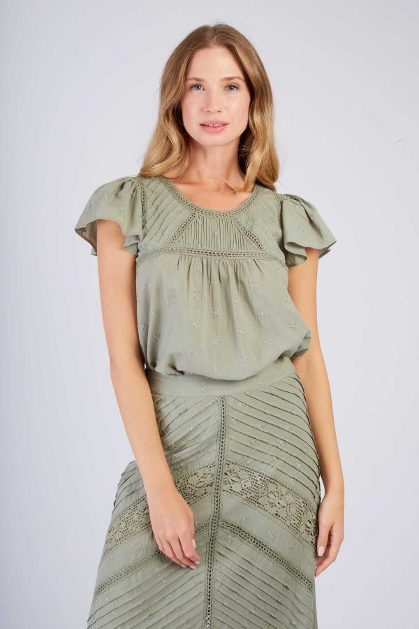 Blouse en dentelle BASTIANNE - Image 7