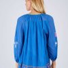 Blouse brodée manches 3/4 BEDFORD - Image 5