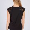 Tee shirt uni à dentelle ZEPHYR - Image 5