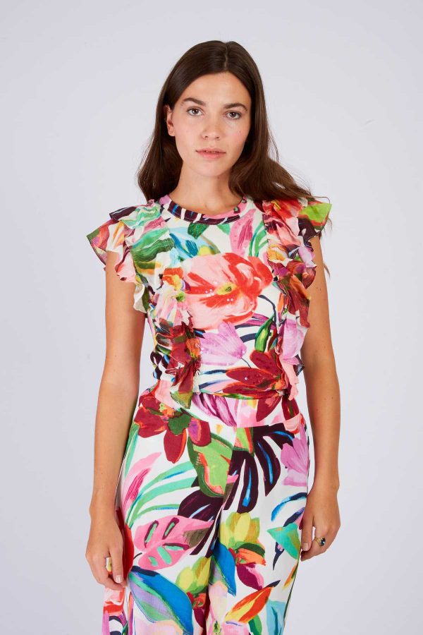 T-shirt imprimé floral ZILDA - Image 3