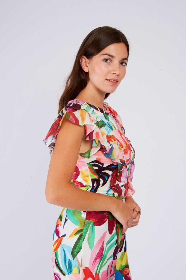 T-shirt imprimé floral ZILDA - Image 5