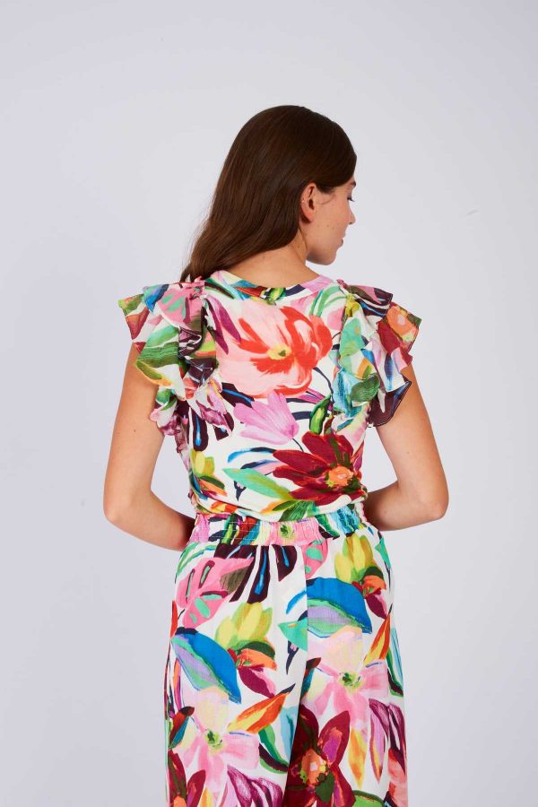 T-shirt imprimé floral ZILDA - Image 6