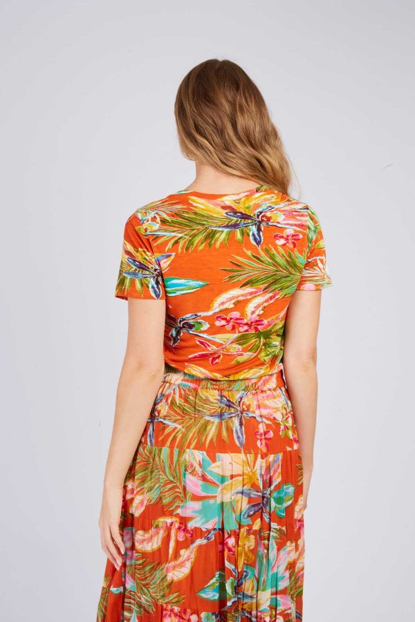 T-shirt imprimé floral ZOELIA - Image 4