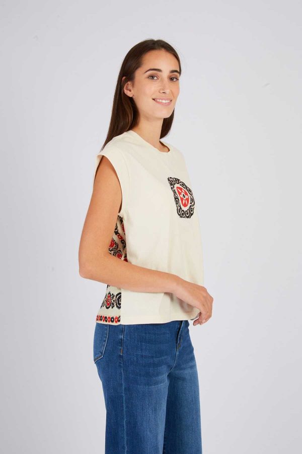 Tee shirt brodé ZALAMA - Image 4