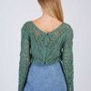 Gilet en maille ajourée FLORENTINE - Image 5