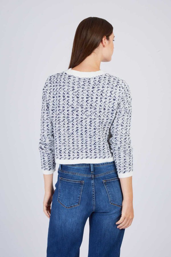 Cardigan en maille bicolore FLOYD - Image 5