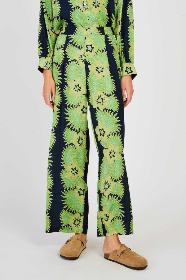 Pantalon évasé imprimé DANAIDES - Image 6