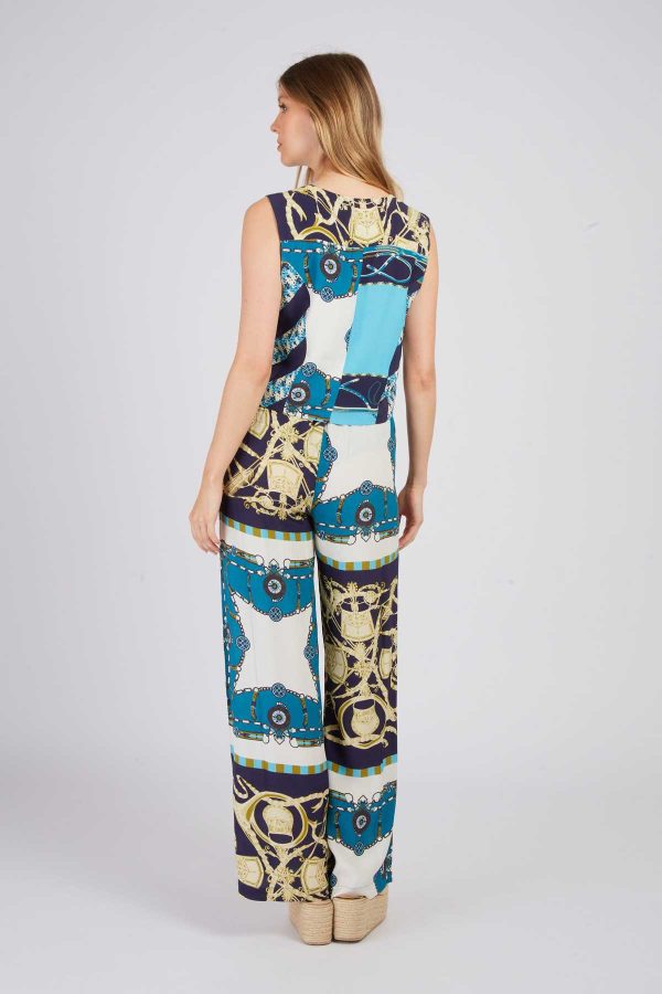 Pantalon évasé imprimé DANITZA - Image 5