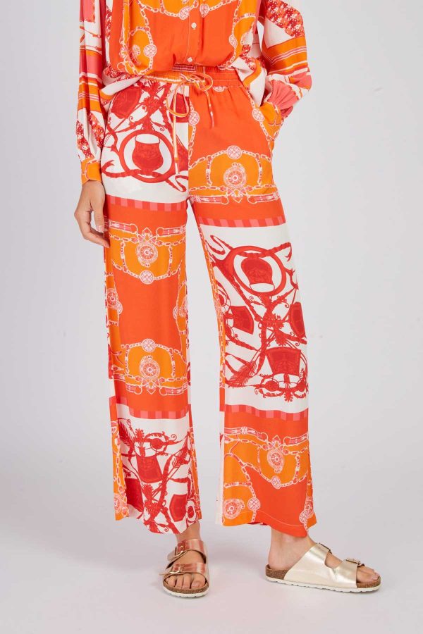 Pantalon évasé imprimé DANITZA - Image 7