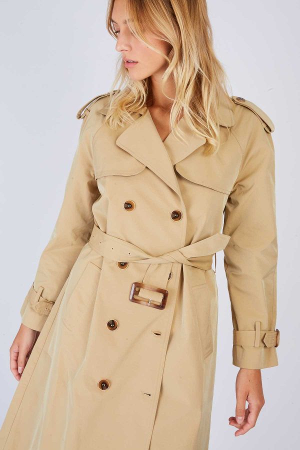 Trench uni mi-long ULIANA - Image 3