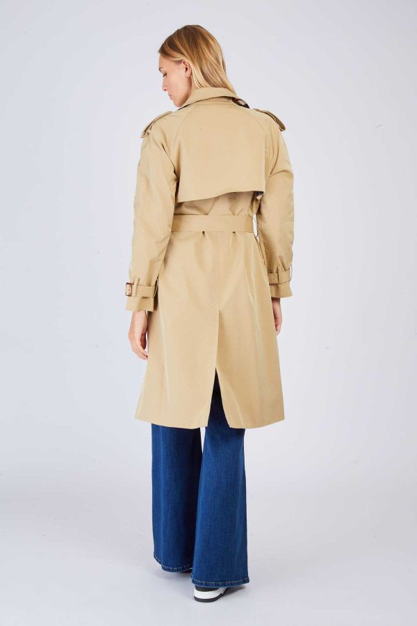Trench uni mi-long ULIANA - Image 5