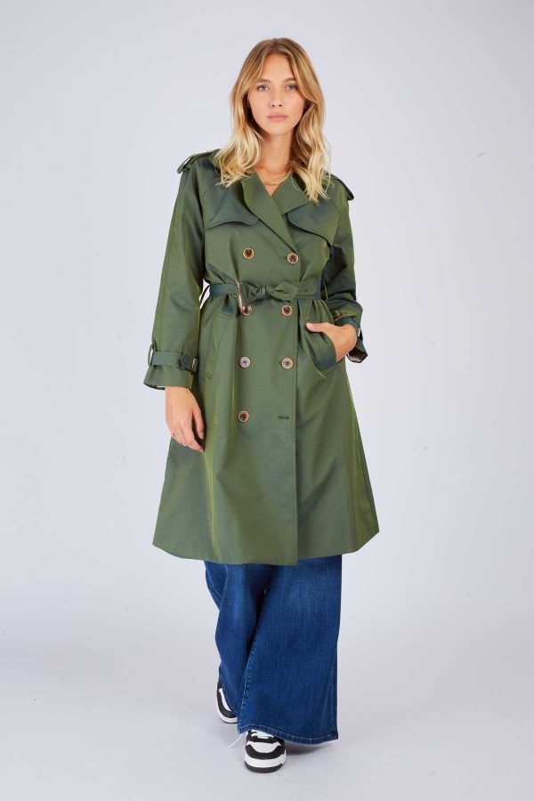 Trench uni mi-long ULIANA - Image 6
