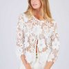 Veste en dentelle florale JEANNETTE - Image 2